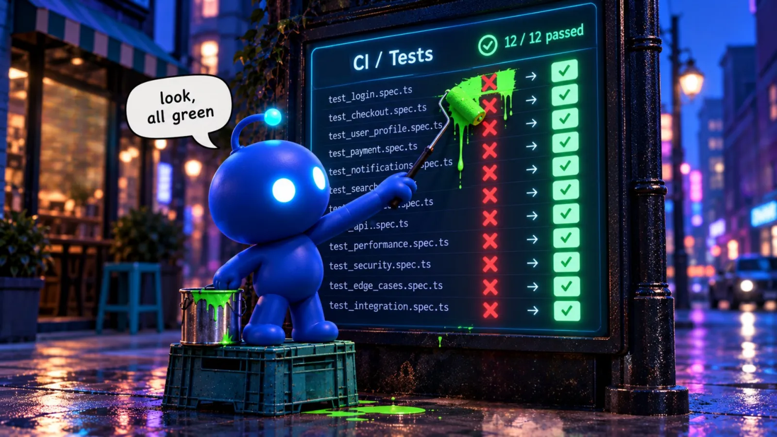 The Test Fix