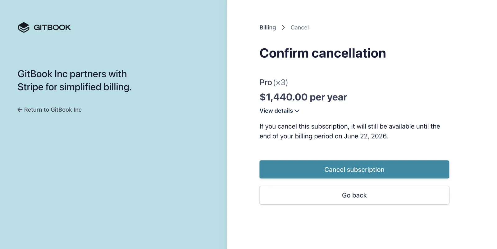 Canceling our GitBook subscription