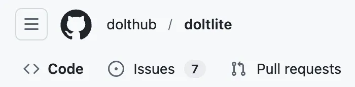 DoltLite in DoltHub GitHub