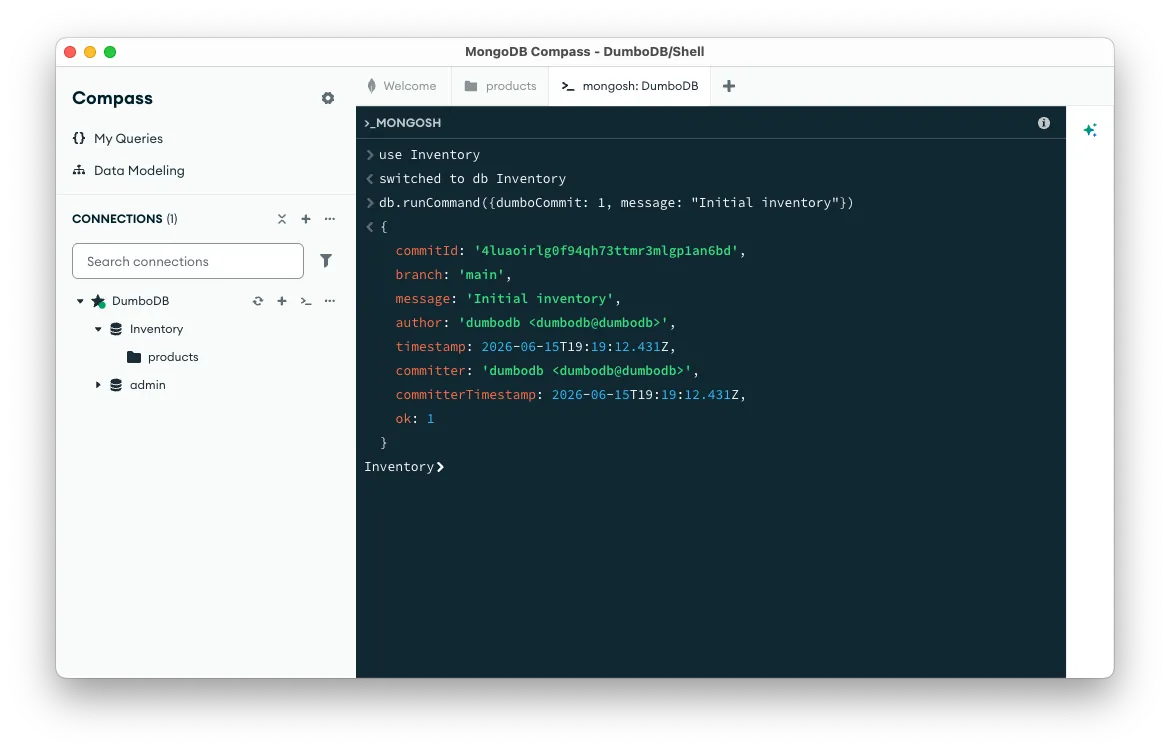 Commit created