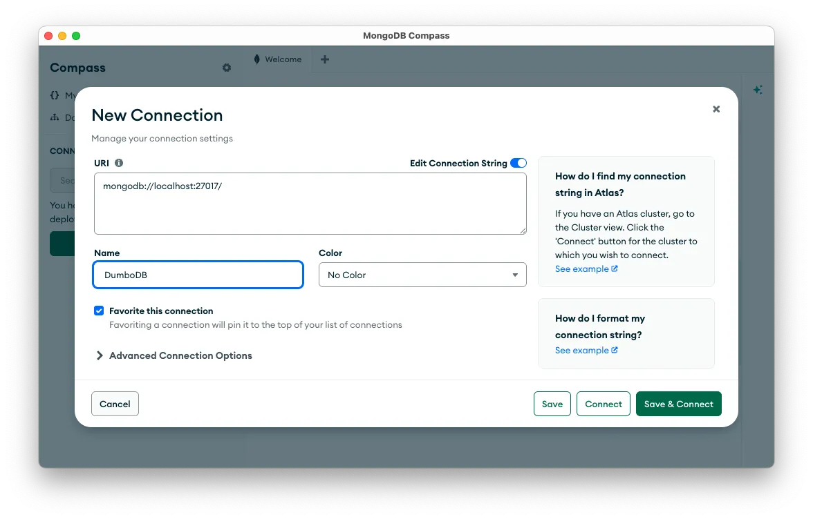 Add new connection