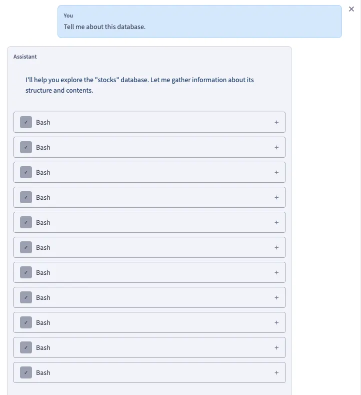 Tell Me About My Database - MySQL
