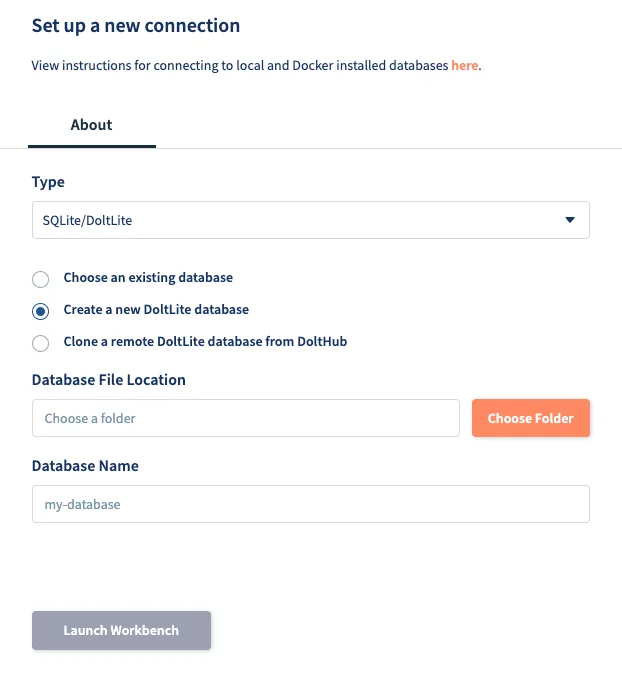 Add DoltLite Connection