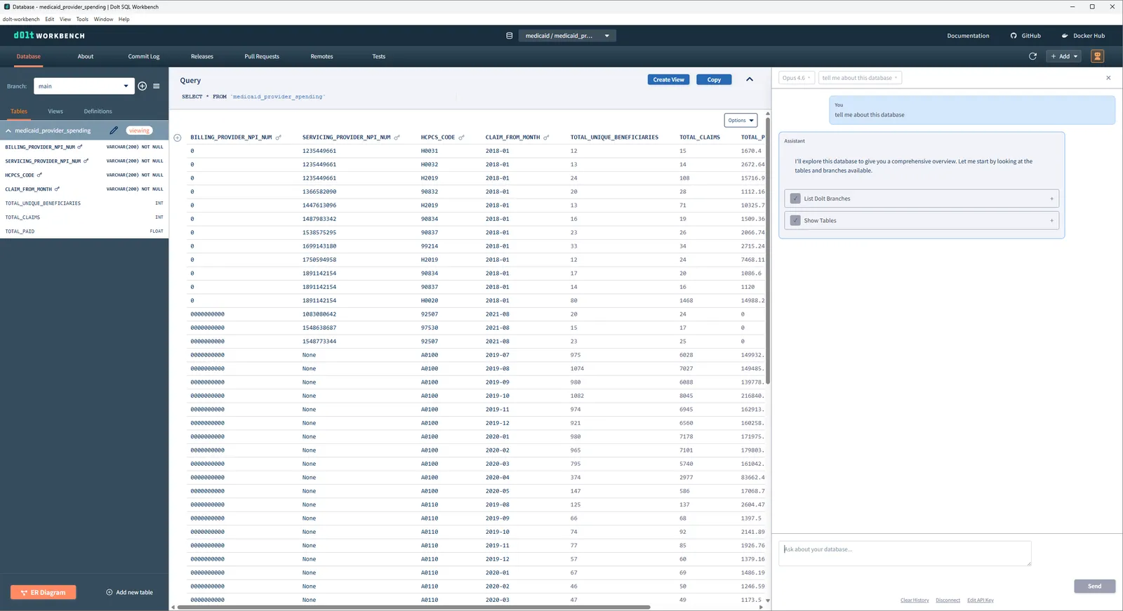 Workbench Agent Mode